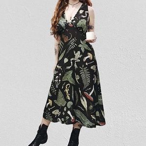 Botanical 🌿 Empire Waist Dress